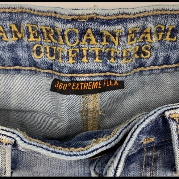 American Eagle Mens 28x30 original straight Light - Picture 4 of 5